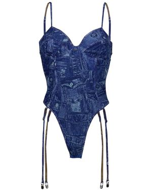 DIESEL Bridget-Dnm Body - Blauw