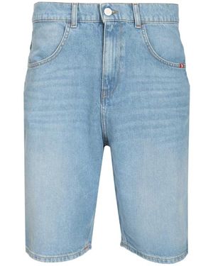 AMISH Korte Broeken ,Blauw ,Katoen Tommy Bermuda Shorts