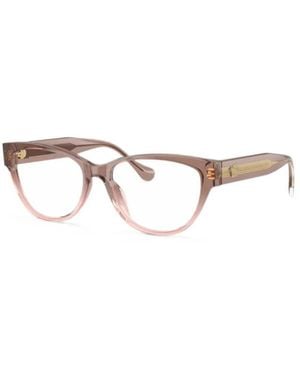 Versace Cat-Eye-Brille - Mettallic