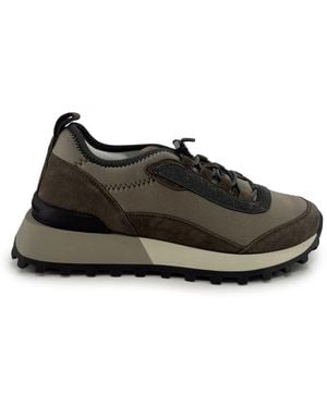 Brunello Cucinelli Flache Schuhe Mit Precious Trim - Schwarz