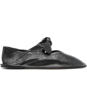 Hereu Ballerina Shoes - Black