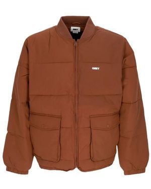 Obey Winter Jackets - Brown