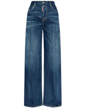 DSquared² Wide Jeans - Blu