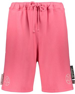 Isabella 1985 Korte Broeken ,Rood ,Katoen Cotton Bermuda Shorts - Roze