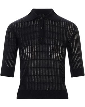Max Mara Round-Neck Knitwear - Black