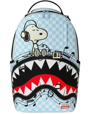 Sprayground Peanuts Snoopy Jams Rucksack - Blau