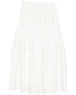 JC Sophie Maxi Skirts - White