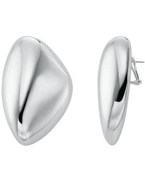 Michael Kors Elegante Silberohrringe - Grau