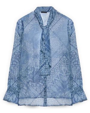 FIORELLA RUBINO Blouses - Azul