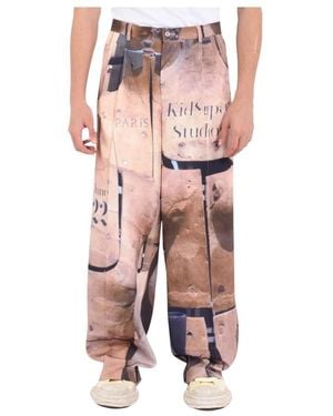 Kidsuper Wide Trousers - Roze