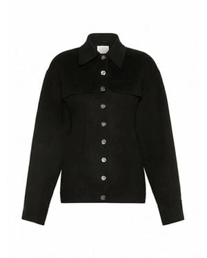 Sportmax Arena Kurzmantel - Schwarz