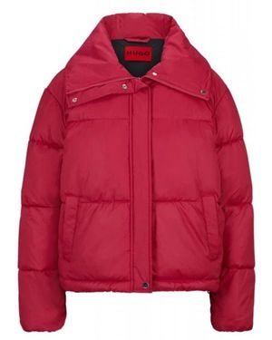 HUGO Winter Jackets - Rojo