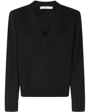 IRO V-Neck Knitwear - Nero