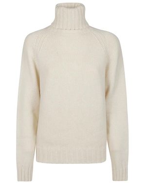 Aragona Turtle Neck Sweater - Wit