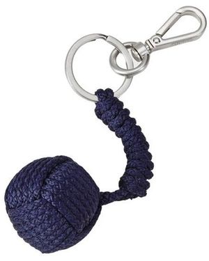 Vilebrequin Portachiavi a palla di corda - Blu