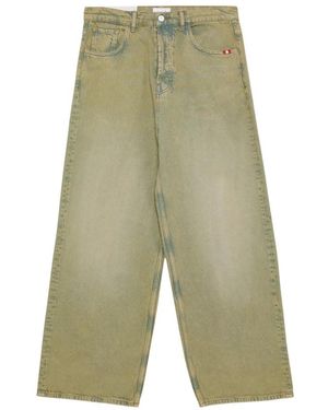 AMISH Huge Denim Bargers - Groen