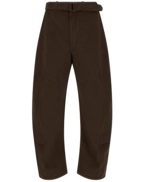 Lemaire Loose Fit Jeans - Brown