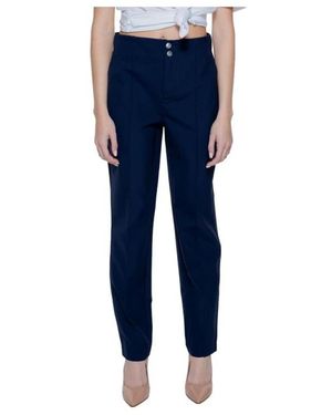 Street One Straight Trousers - Blue