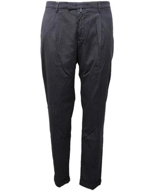BRIGLIA Slim-Fit Trousers - Blue