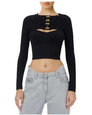 Elisabetta Franchi Cardigans - Black