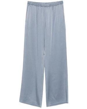 Le Tricot Perugia Wide Trousers - Bleu