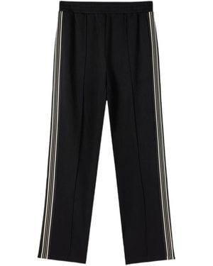 Oltre Straight Trousers - Negro