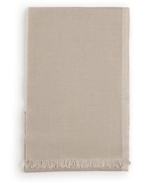 Fay Winter Scarves - Natural