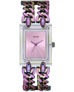 Guess Mod Watch Gw0669l2 Heavy Metal Iridescent - Purple