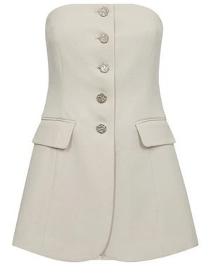 Haute L'Amitié Sleeveless Tops - Grey