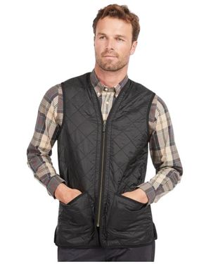 Barbour Jassen ,Zwart ,Gewatteerd Vest
