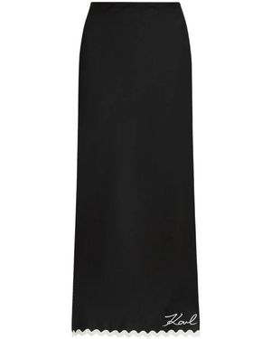 KARL LAGERFELD Gonna - Schwarz