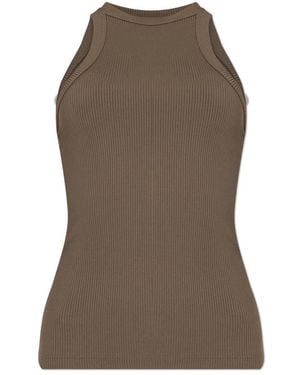 Anine Bing Sleeveless Tops - Brown