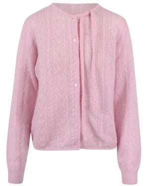 Marco Rambaldi Amorous Braid Cardigan - Pink