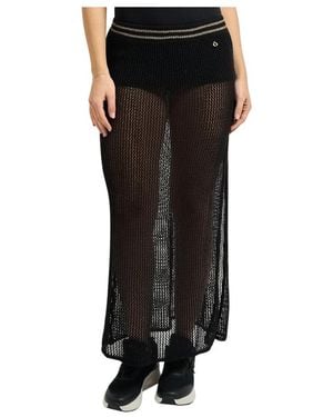 Gaelle Paris Maxi Skirts - Negro