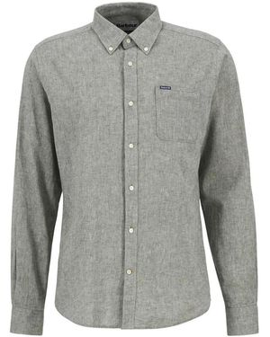 Barbour Nelson Tailored Shirt - Grijs