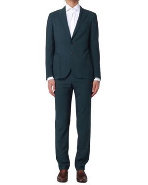 Corneliani Single Breasted Suits - Blauw
