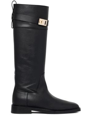 Ferragamo High Boots - Black
