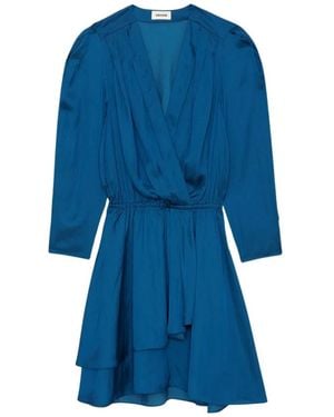 Zadig & Voltaire Short Dresses - Blue
