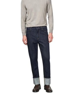 Mason's Straight Jeans - Blu