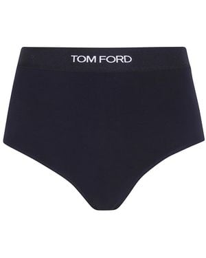 Tom Ford Ondergoed ,Zwart ,Bottoms - Blauw