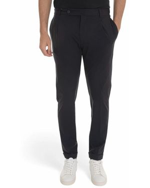 BERWICK 1707 Suit Trousers - Black