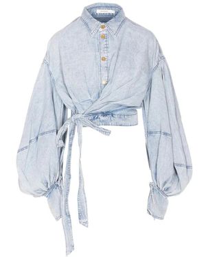 Zimmermann Denim Shirts - Blue