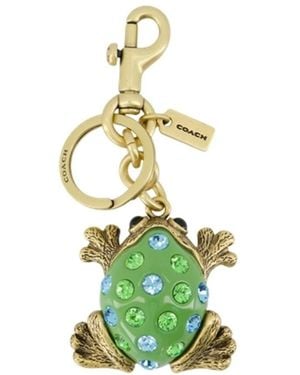 COACH Frog Keychain - Green