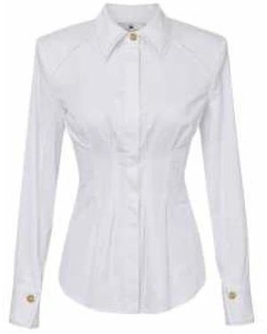 Elisabetta Franchi Shirts - Blanco