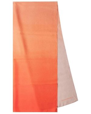 Emporio Armani Silky Scarves - Naranja