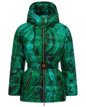 Roberto Cavalli Winter Jackets - Verde