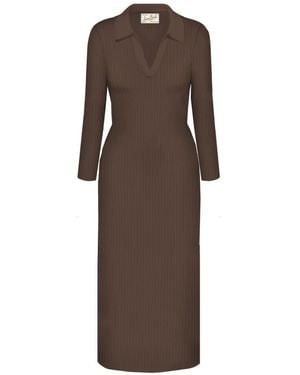 MC2 Saint Barth Knitted Dresses - Marrone