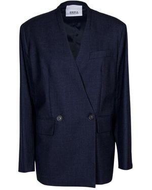 Erika Cavallini Semi Couture Blazers - Bleu