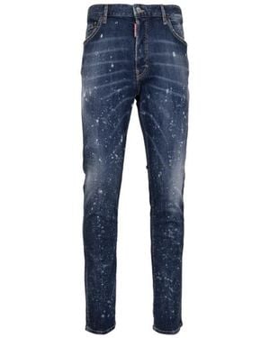 DSquared² Slim-Fit Jeans - Azul