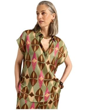 Elena Miro Blouses - Marrón